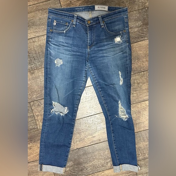 AG Stilt Roll-Up Cigarette Jean - Size: 29 - Picture 2 of 5